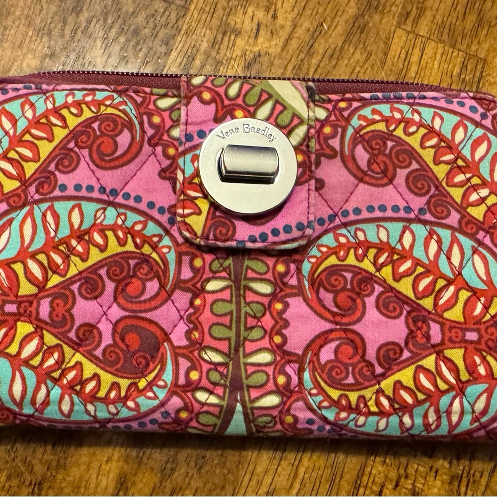 Vera Bradley Turn Lock Wallet